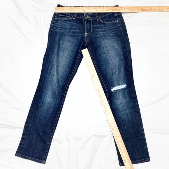 Paige Women Skyline Skinny Jeans Size 27 Blue - Picture 6 of 8